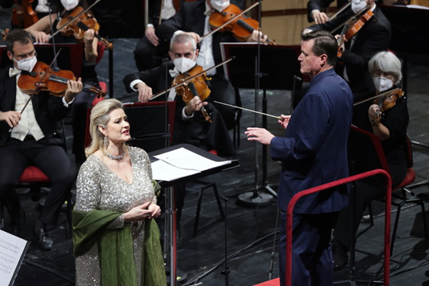 Concierto de Camilla Nylund y Christian Thielemann en Milán