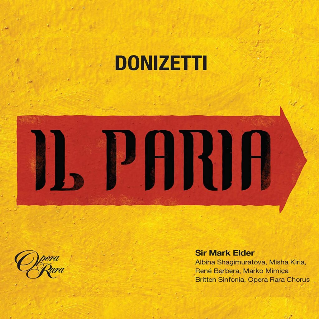 Il paria — Donizetti