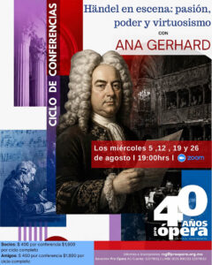 Händel en escena: pasión, poder y virtuosismo