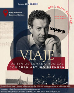 Viaje de Fin de Semana Musical—Benjamin Britten 