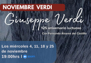 Giuseppe Verdi—125 aniversario luctuoso